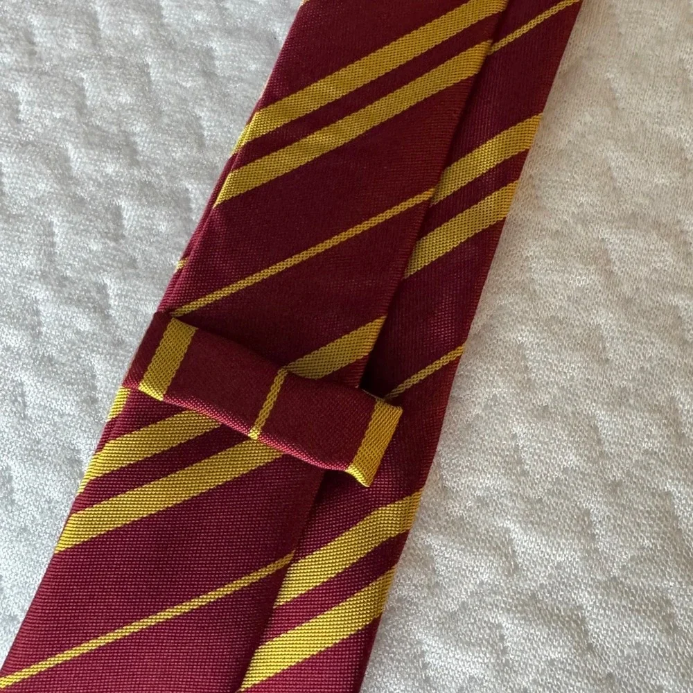 Harry Potter Gryffindor Tie & Headband Costume Cosplay Unisex Red Yellow 1 Size
